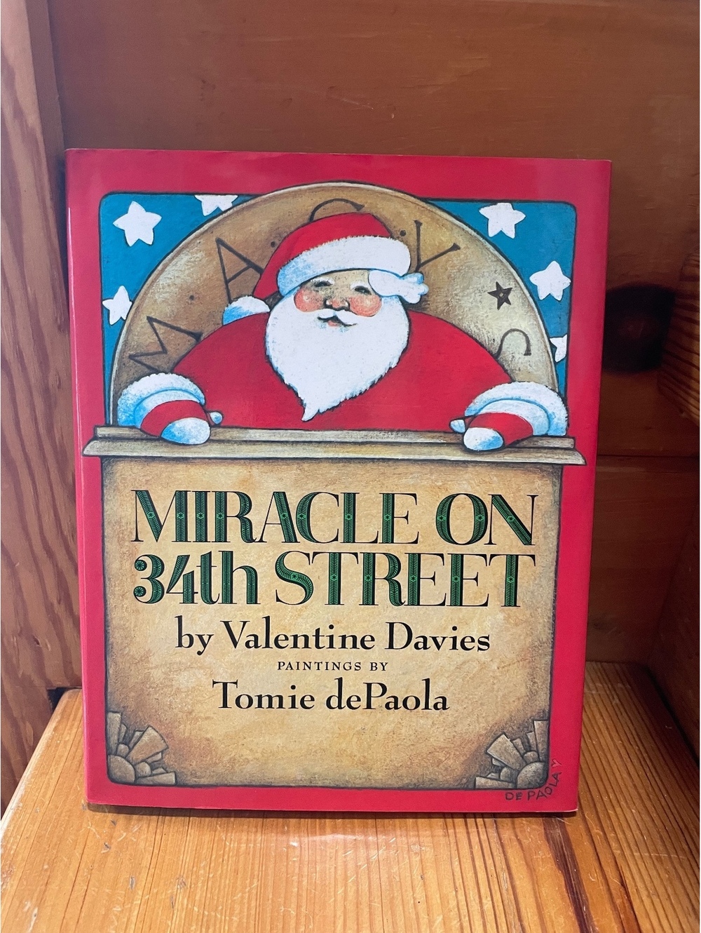 Miracle on 34th Street hardcover book by Valentine Davies